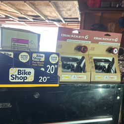 Bike Light And Inner Tubes