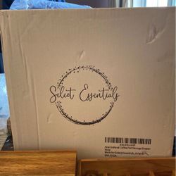 Wood Coffe Pod Storage Drawer 