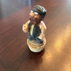 Harley Davidson Biker Figurine 