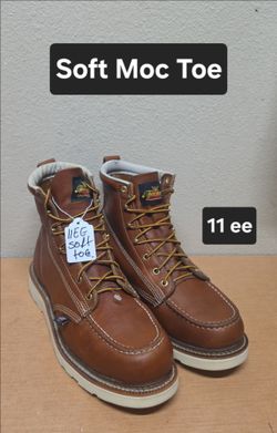 Thorogood work boots sz11ee SOFT MOC TOE
