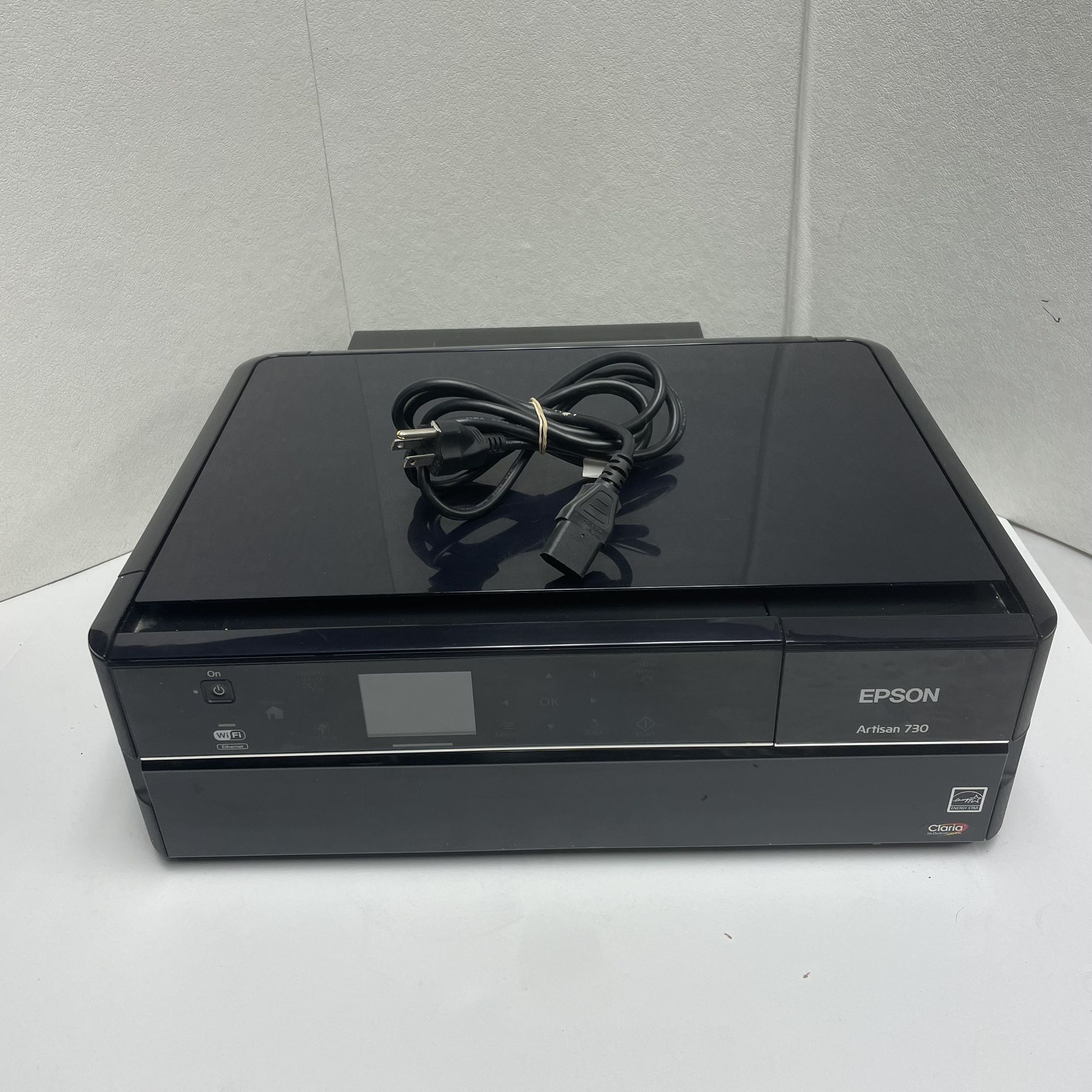 Epson Artisan 730 Color Inkjet Printer Photo CD Copy Scan W. Some Ink - TESTED