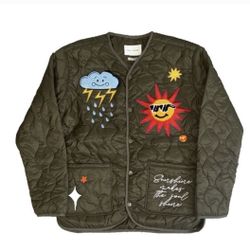 Large FIRST ROW  Quilted “Sunshine Makes the Soul Shine”