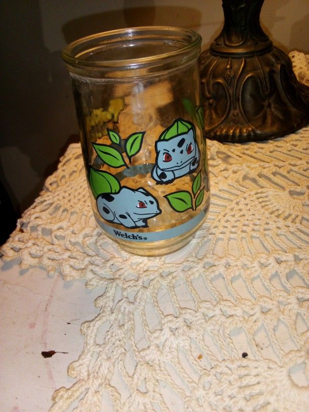 Bulbasaur Pokemon Welch's Jelly Jar