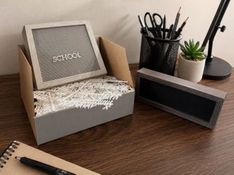 BOARDS AND LETTERS