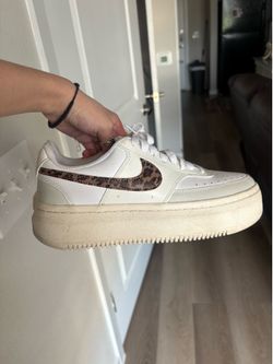 Nike Court Vision Alta 'Leopard'