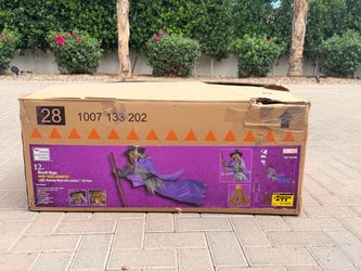 🎃 12-Foot Hovering Halloween Ghost Decoration – Spooky Outdoor Décor