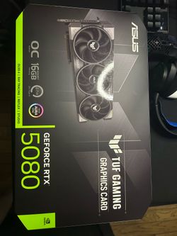 GEFORCE RTX 5080 ASUS TUF OC EDITON 16GB GRAPHICS CARD