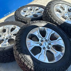 WHEELS OEM 20”  FORD F-150 STOCK 