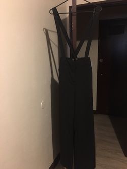 Forever 21 black overall dress pants - Size S