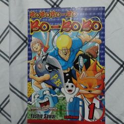 Bobobo-Bo Bo-Bobo manga book 1