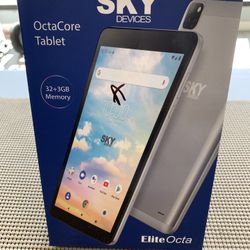 Android Tablet 8” Includes 1yr Data Plan $100