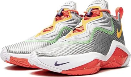 NIKE MENS LEBRON SOLDIER XIV BASKETBALL SHOES SIZE 13.5 #CK6024 001 BOX NO LID