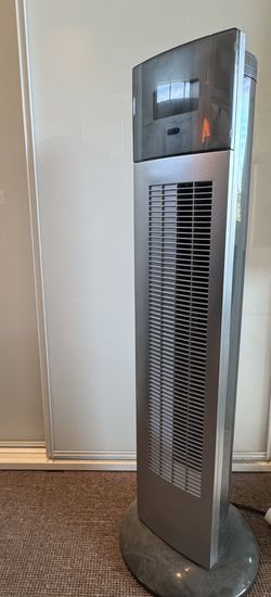 2 Brookstone Mighty Max Oscillating Fan *OBO