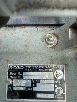 RIDGID K-60SP Drain Cleaning Machine