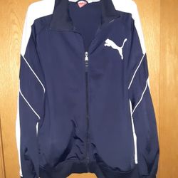 Mens size XXL, PUMA zippered Jacket 