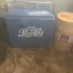 Antique Pepsi Cooler 