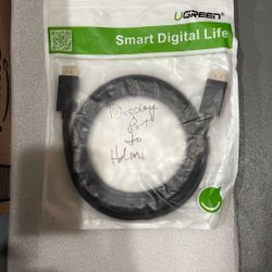 Display To Hdmi Cable