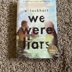We Were Liars By E. Lockhart Signed Edition 