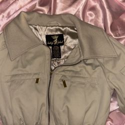 Cropped baby phat bomber jacket 