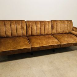 Duraspace Velvet Sleeper Sofa With USB 