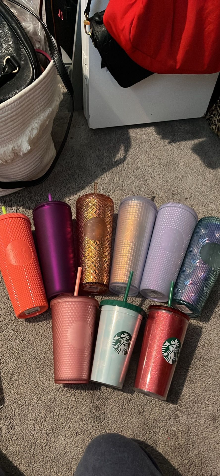 9 Starbucks Tumblers