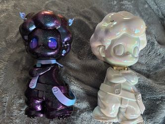 Designer Art Toy Figures Set of 2