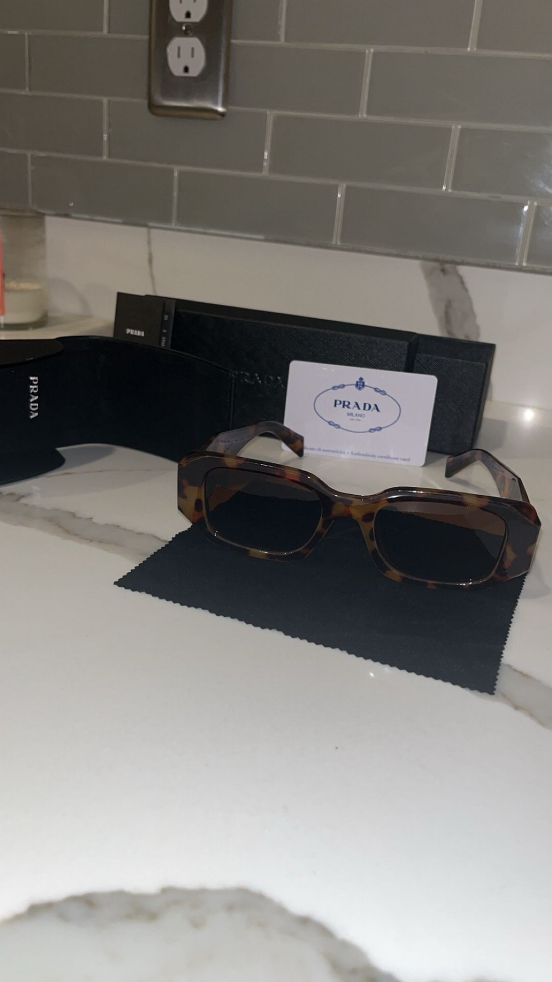 Prada Cheetah Print Women’s Sunglasses