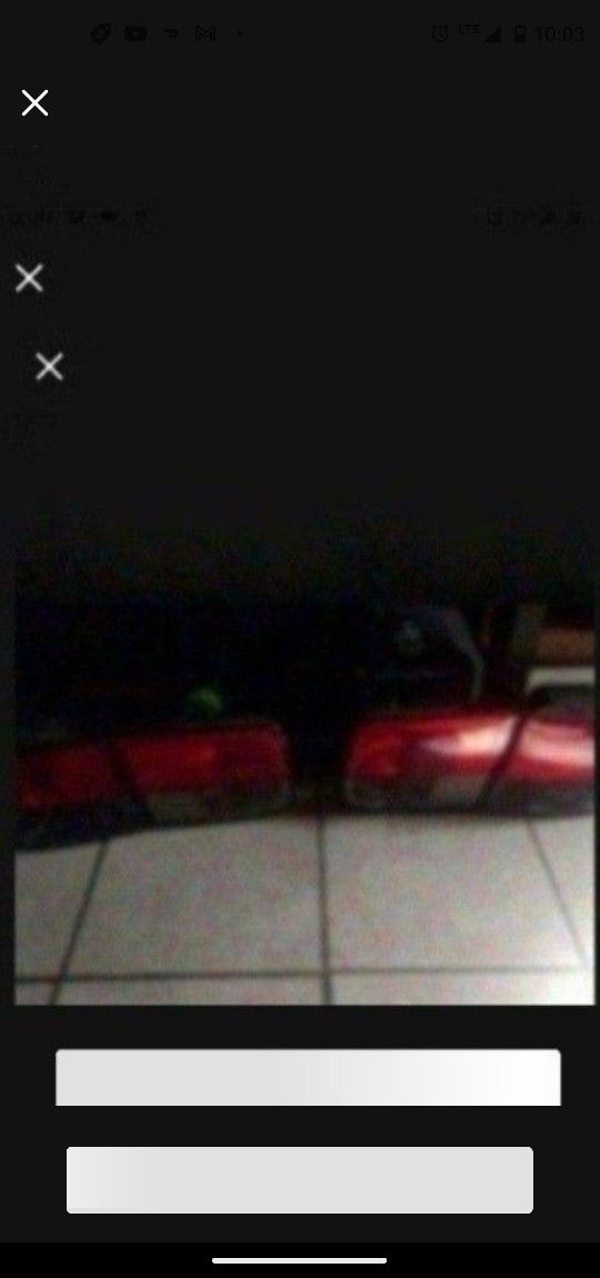 1998/2000 Civic Coupe Custom Smoked Tail Lights