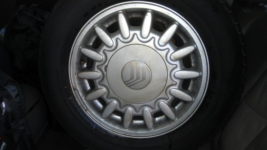 205/65R/15 Rims&Tires Set For A 1998 Mercury Sable