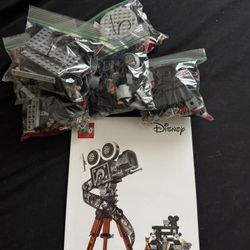 Disney 100 Camera Complete Lego Set
