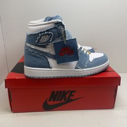 Jordan Retro 1 Denim Women’s Shoes 200859/12