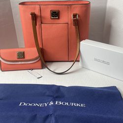 Dooney And Bourke Coral Tote Combo 
