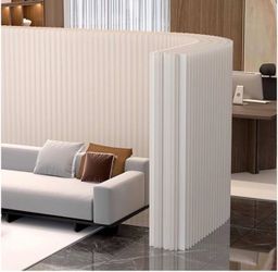 Room Dividers Folding Retractable Room Divider Privacy Screen, Modern Paper Furniture Partition Screen, Temporary Wall Partition Divider for Home Offi