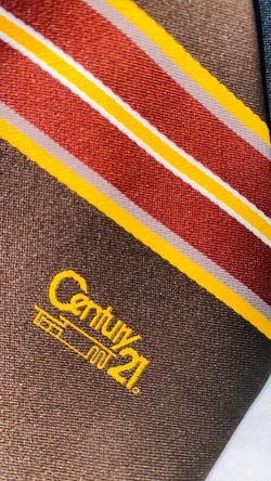 Century 21 Striped Necktie (Lot of 2)