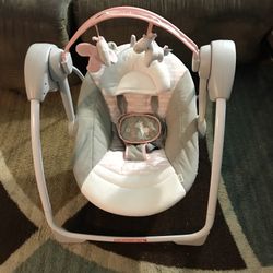 Comfort to go portable swing