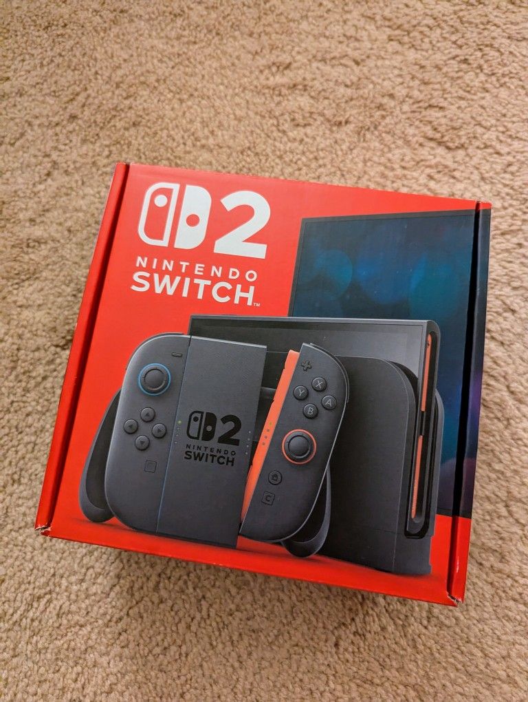 New In Hand Nintendo Switch 2 Gaming Console