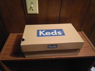 Keds DBL Deck Chamb Dot Navy