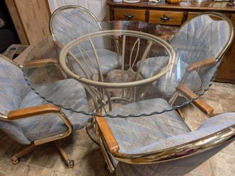 Dining table with chairs