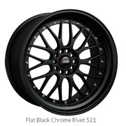XXR Wheels Rims 521 BOLT ON COLOR Step lip design with clean cut mesh spoke. Honda Acura Ford Nissan VW Audi