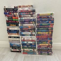Vintage kids Disney vhs movies lot