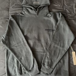 Black Essentials Hoodie