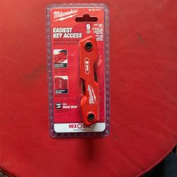 Milwaukee Folding SAE Hex Key Set (9-Piece)