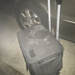 Nice large rollaround extension handled computer and book bag hard only $30 firm
