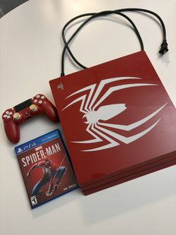 Ps4 Pro 1 TB Spider Man