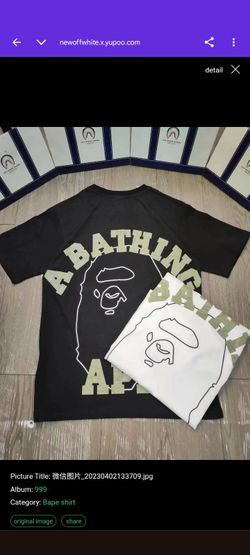 BAPE A Bathing Ape Graphic T-Shirt