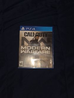 Call Of Duty Modern Warfare PS4 disc + Call of Duty Infinite Warfare PS4 disc