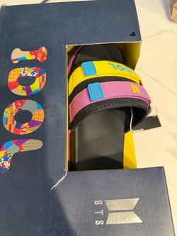 New BTS IDOL Purple Slides (Womens size 6/230mm)