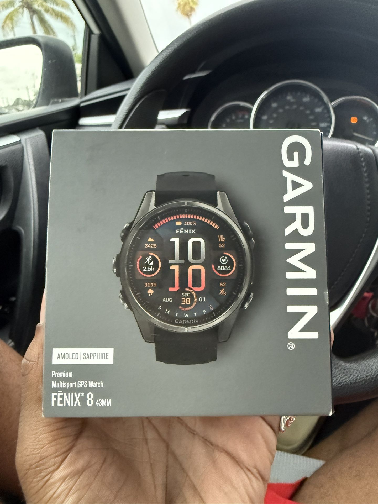 Garmin Watch Fenix 8 Multi Sport GPS (sapphire)
