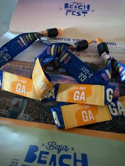 Baja Beach Fest Wristband