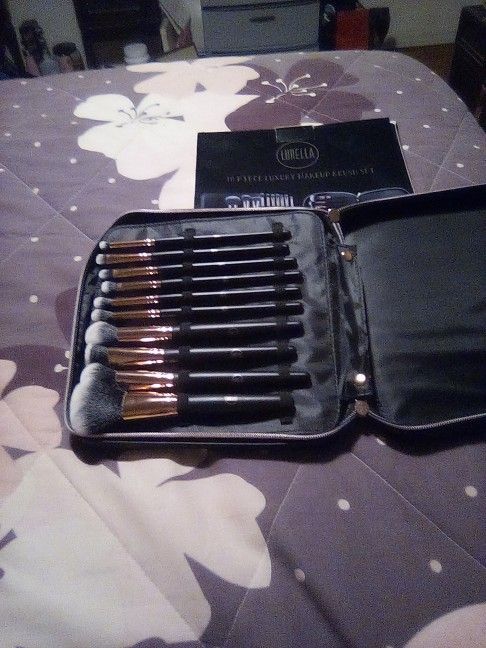 Brush Set and Travel Case